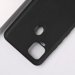 Plain BLACK Ultra-Thin Soft Silicone TPU Matte Gel Stylist Cover for iPhone Slim Fit Look